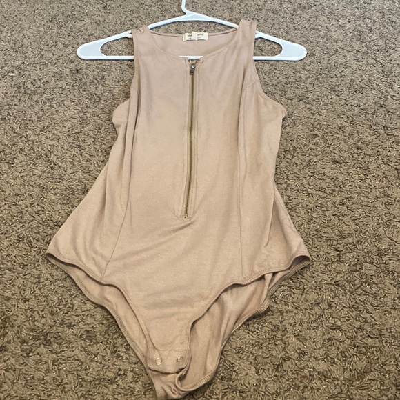 Tops - Beige body suit, worn once